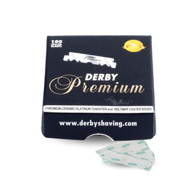 Pack of 100 Derby Single-Edge Blades – Natu